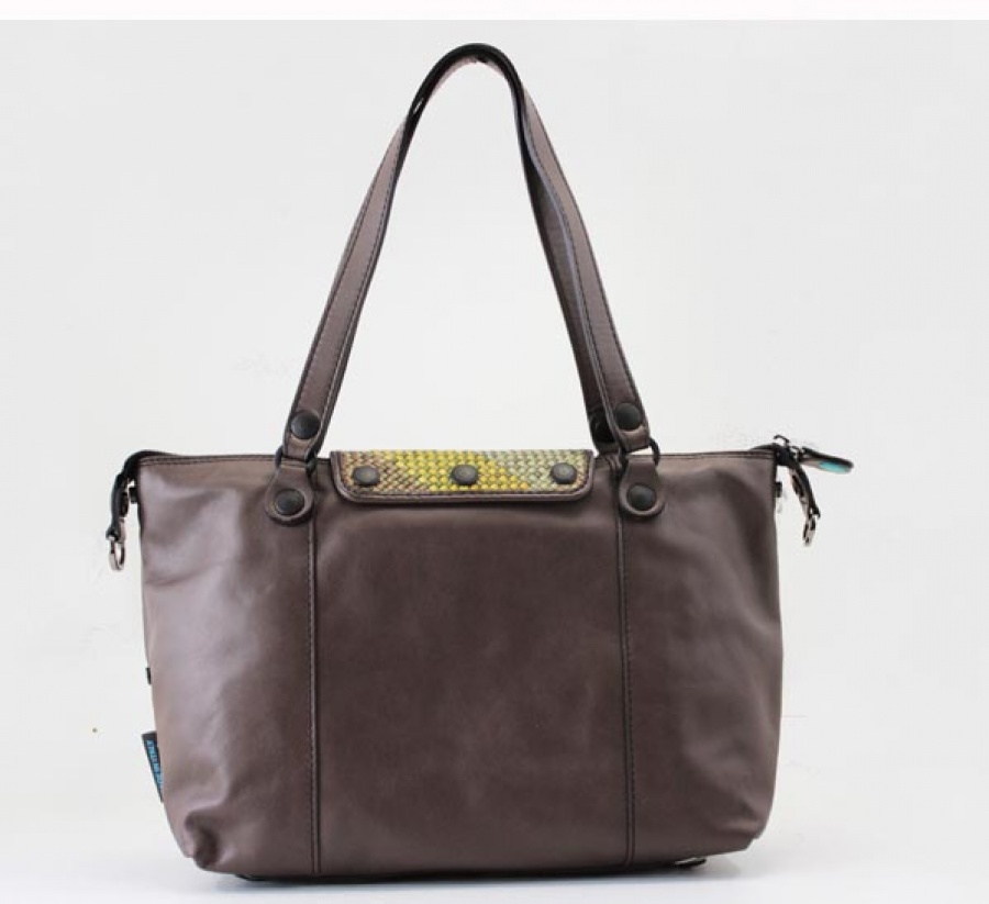 Shopping bag gabs edith.b inmues 2118 toni verdi - dettaglio 3